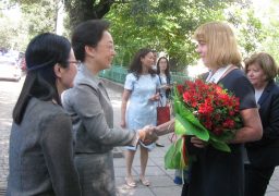Първата дама на Китай проф. Чън Хун посети 18 СУ в район „Възраждане“
